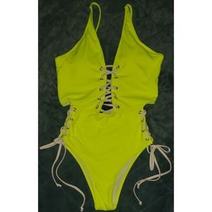 Yellow Bathing Suit